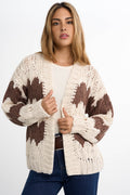 Grof gebreid vest