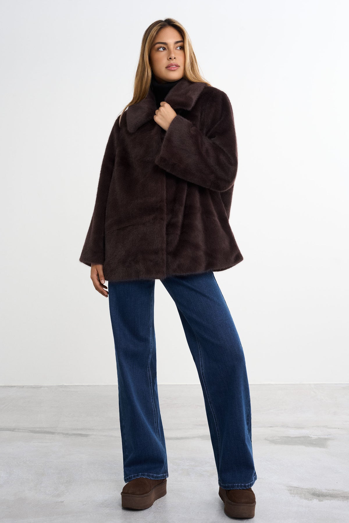 Courchevel Faux Fur Jas