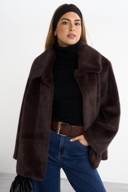 Courchevel Faux Fur Jas