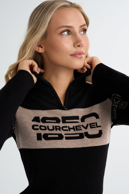 Courchevel Zip Sweater - for dame - Famme - 