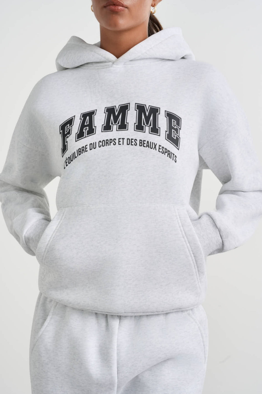 Équilibre Oversized Hoodie - for kvinde - FAMME - Hoodie