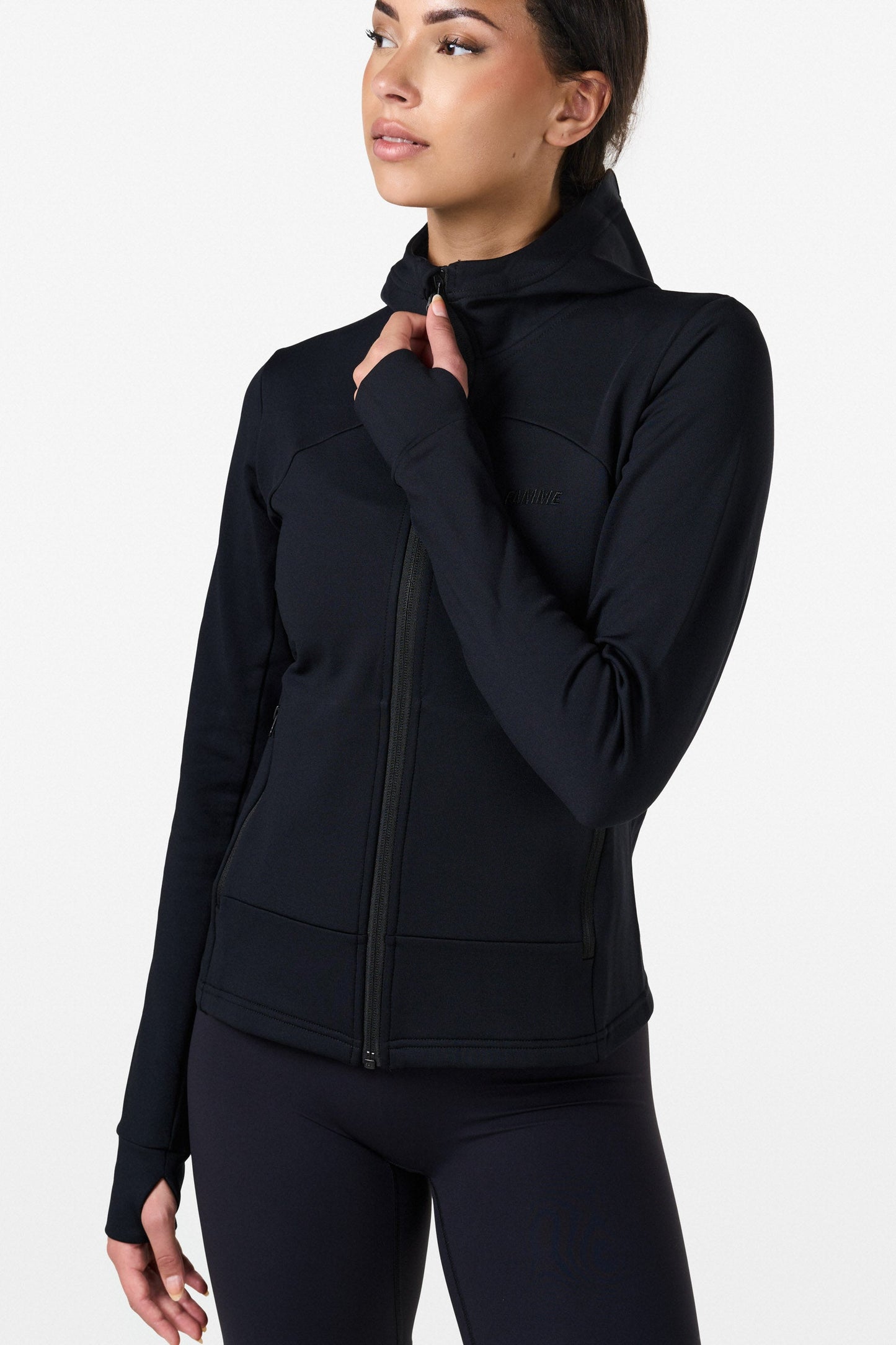 Black Powerstretch Jacket - for dame - Famme - Jacket