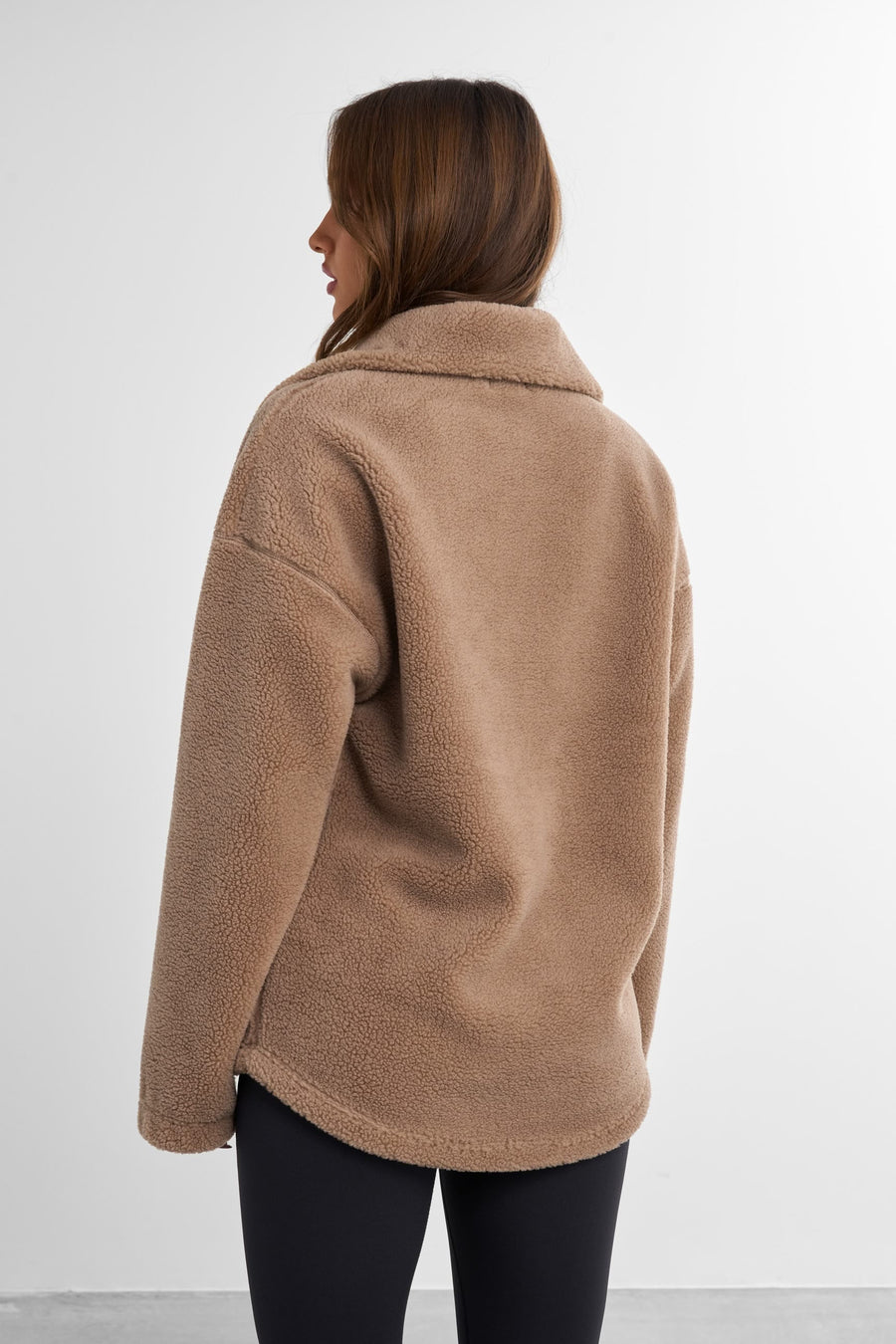 Fleece Jacket · Beige