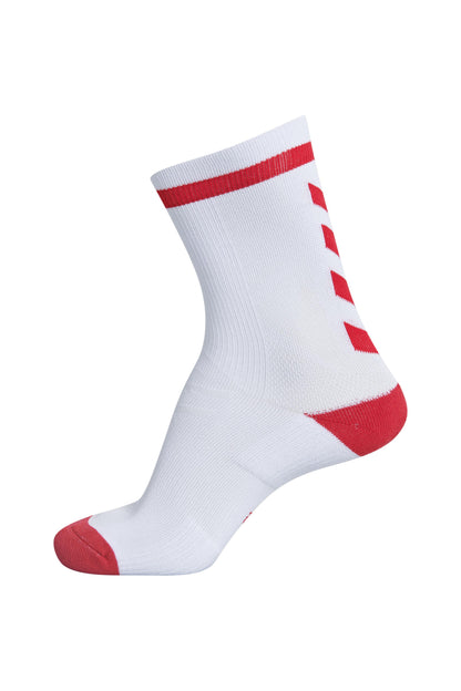 HUMMEL - Elite Indoor Sock Low - White/true Red