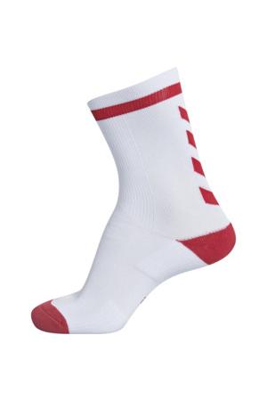 HUMMEL - Elite Indoor Sock Low - White/true Red