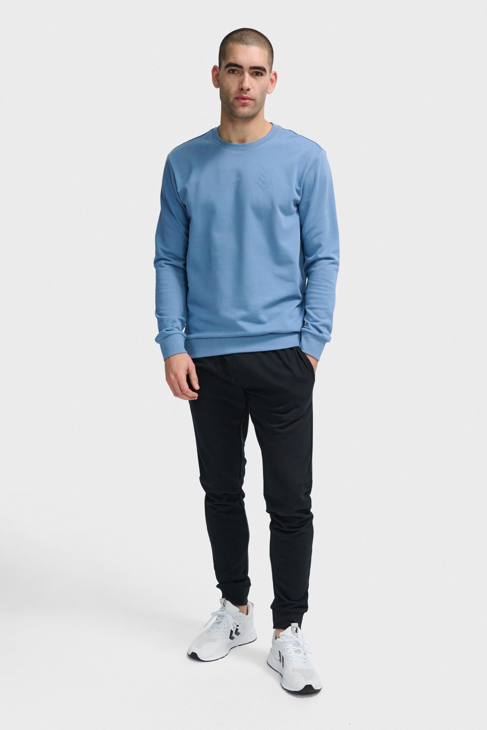 HUMMEL - Hmlactive Sweatshirt - Coronet Blue