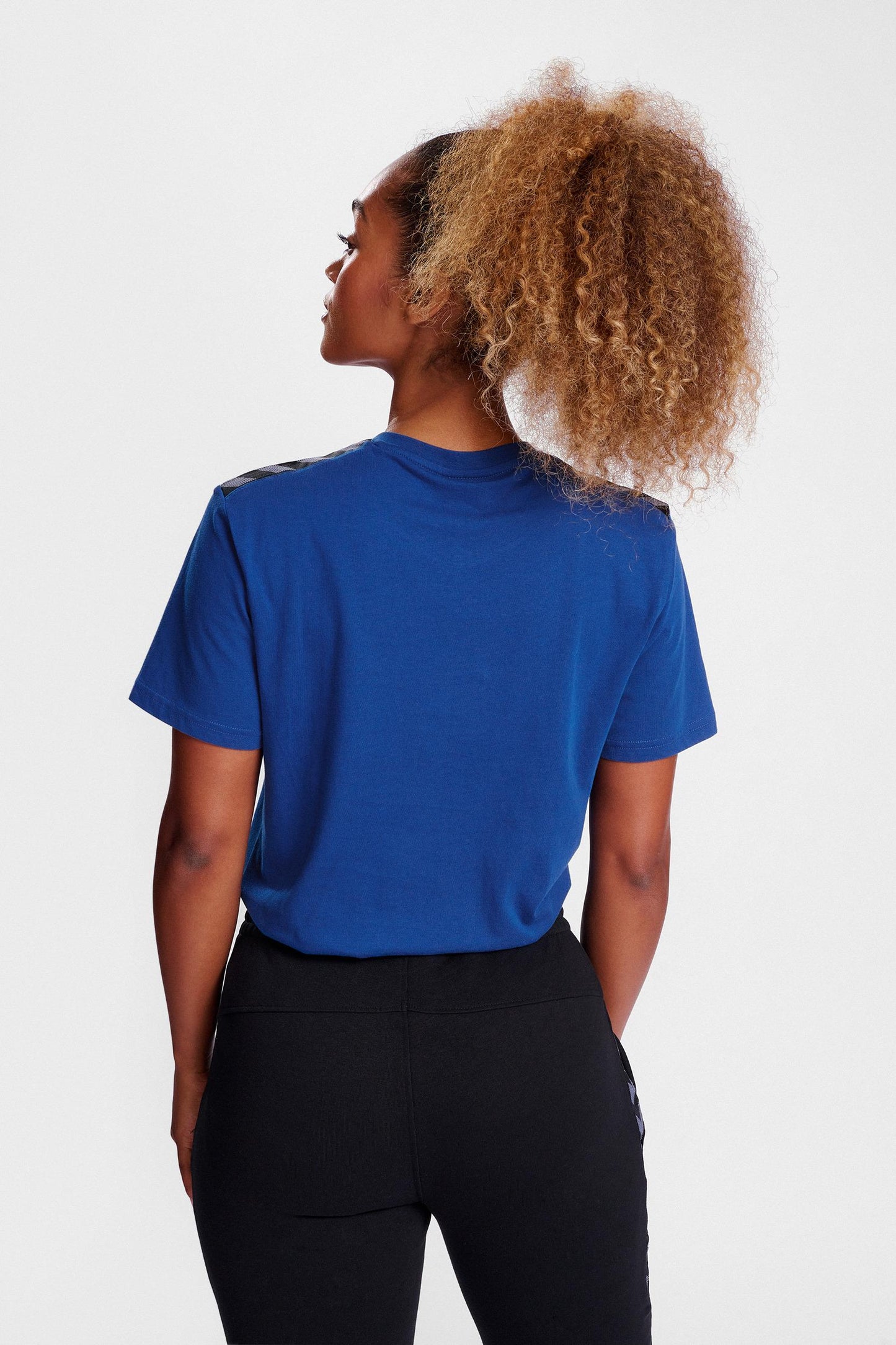 HUMMEL - Hmlauthentic Co T-shirt S/s Woman - True Blue