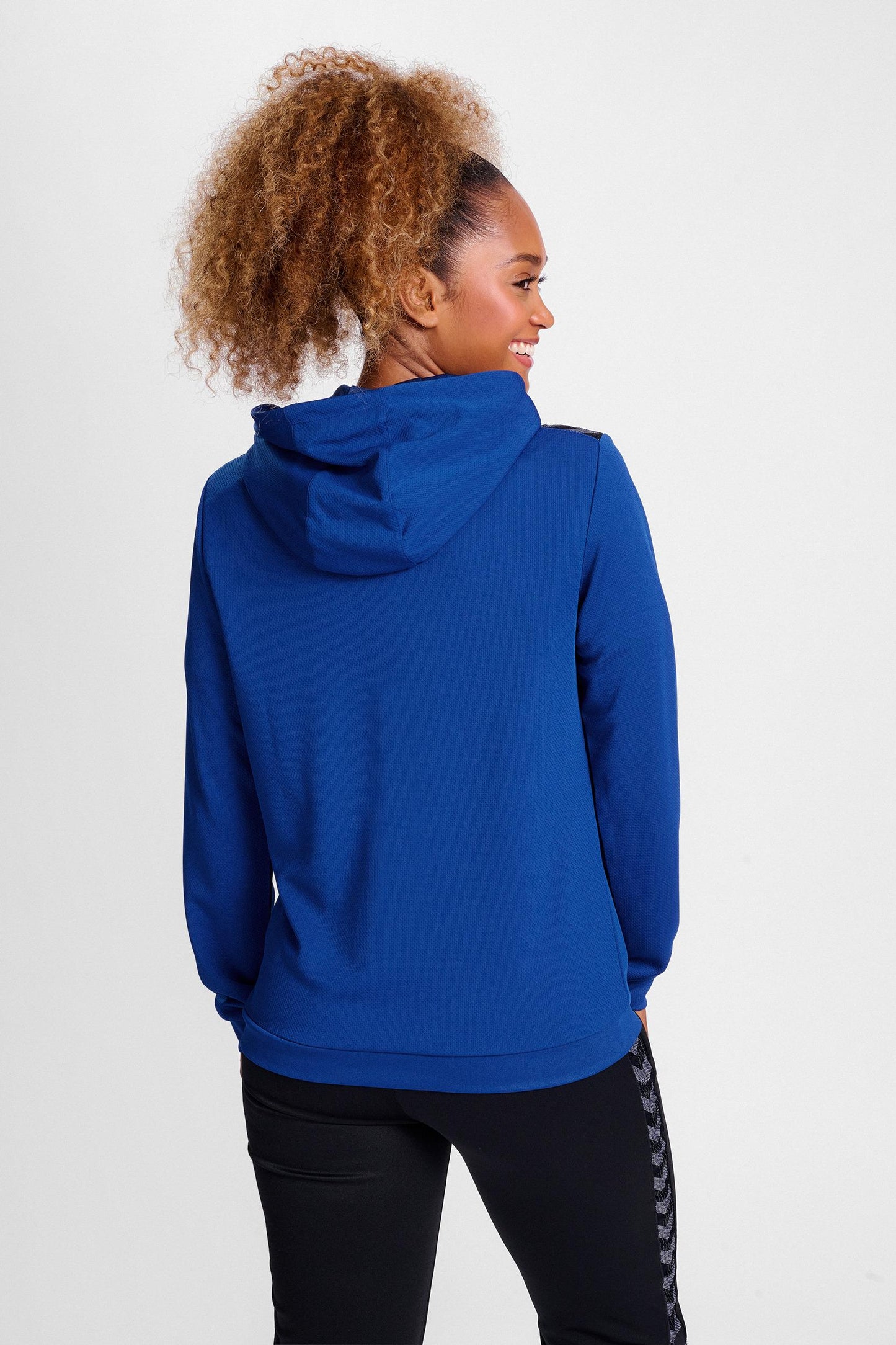 HUMMEL - Hmlauthentic Pl Zip Hoodie Woman - True Blue