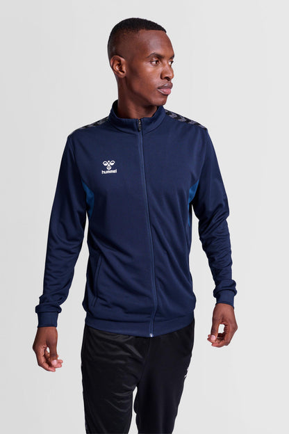 HUMMEL - Hmlauthentic Pl Zip Jacket - Marine