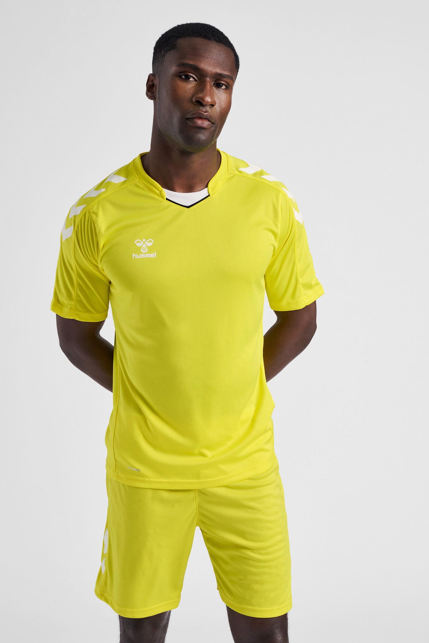 HUMMEL - Hmlcore Xk Poly Jersey S/s - Blazing Yellow