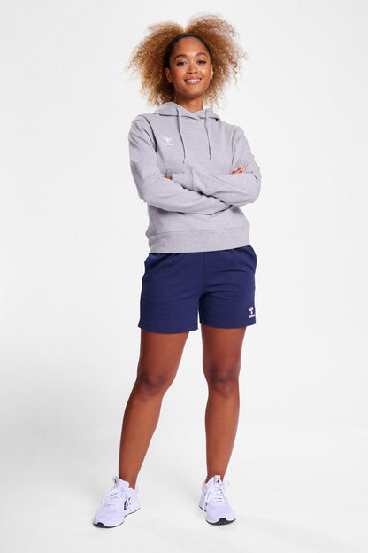 HUMMEL - Hmlgo 2.0 Hoodie Woman - Grey Melange