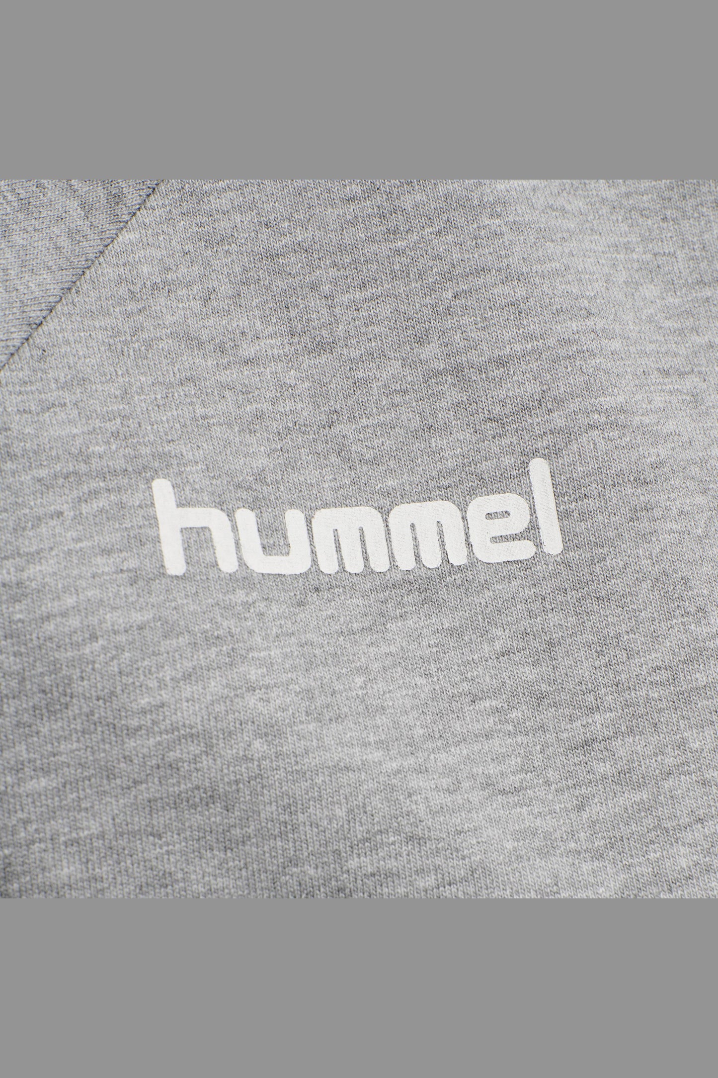 HUMMEL - Hmlgo Cotton Zip Hoodie Woman - Grey Melange