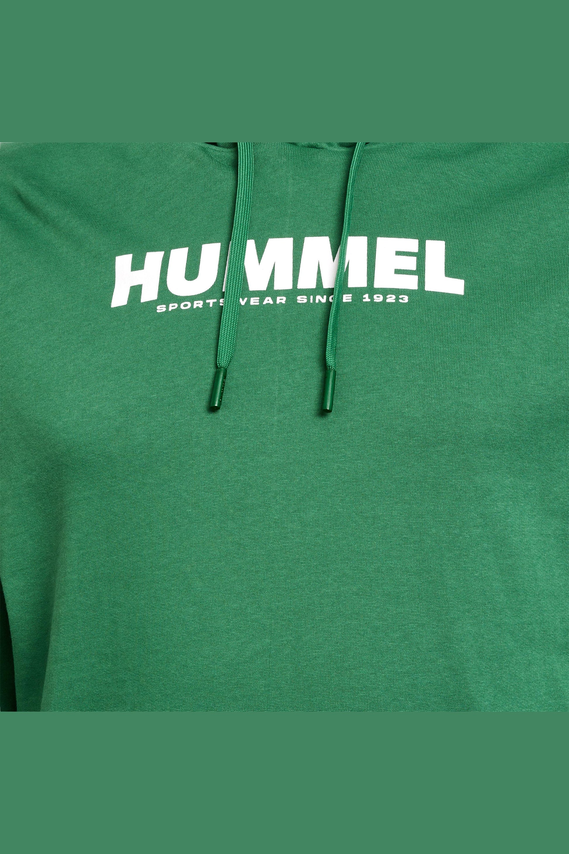 HUMMEL - Hmllegacy Logo Hoodie Plus - Foliage Green