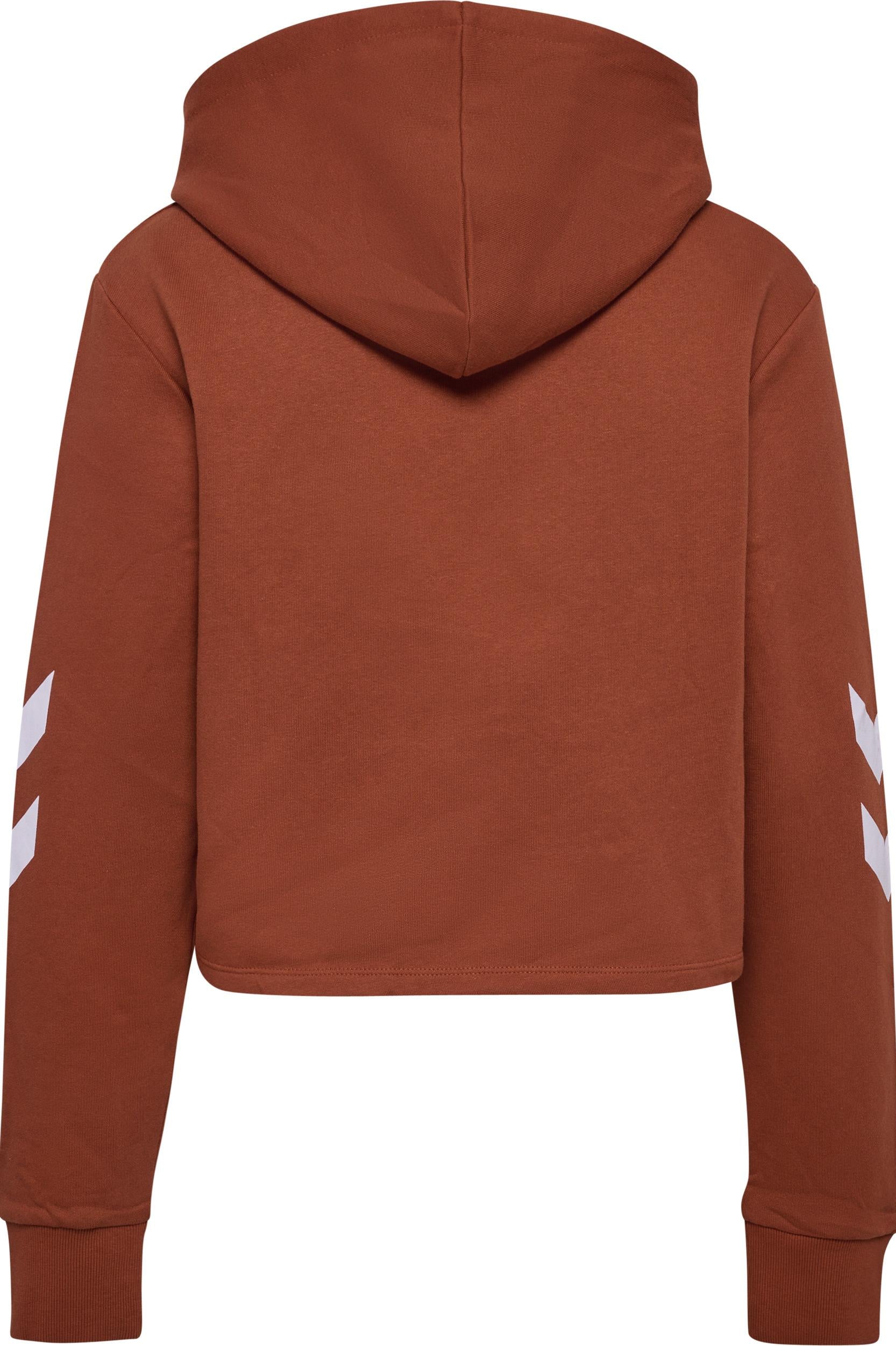 HUMMEL - Hmllegacy Woman Cropped Hoodie - Arabian Spice