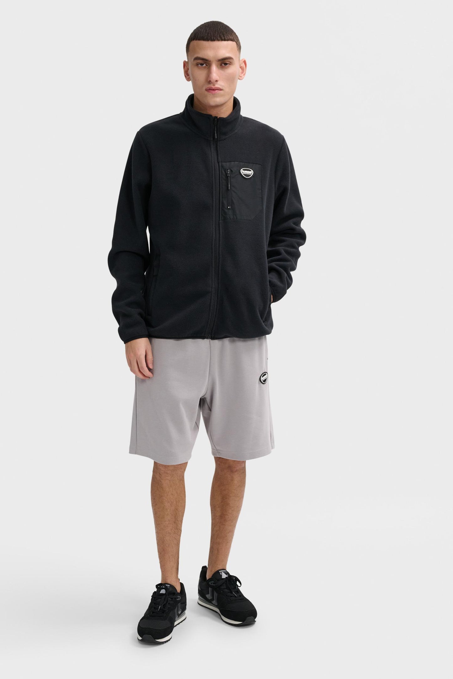 HUMMEL - Hmllgc Sum Fleece Jacket - Black