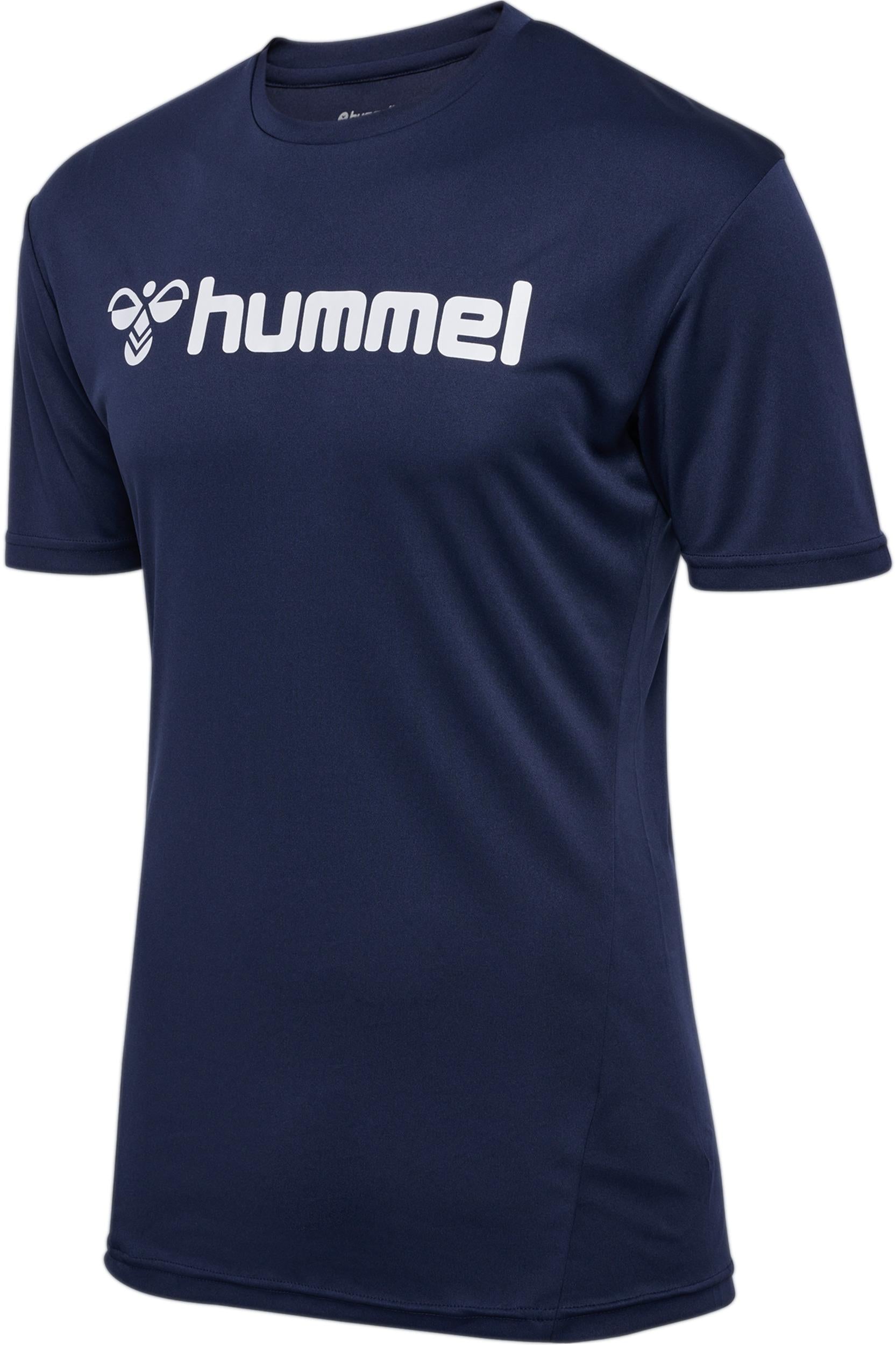 HUMMEL - Hmllogo Jersey S/s - Marine