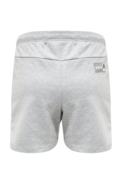 HUMMEL - Hmlmove Grid Cotton Shorts Woman - Grey Melange