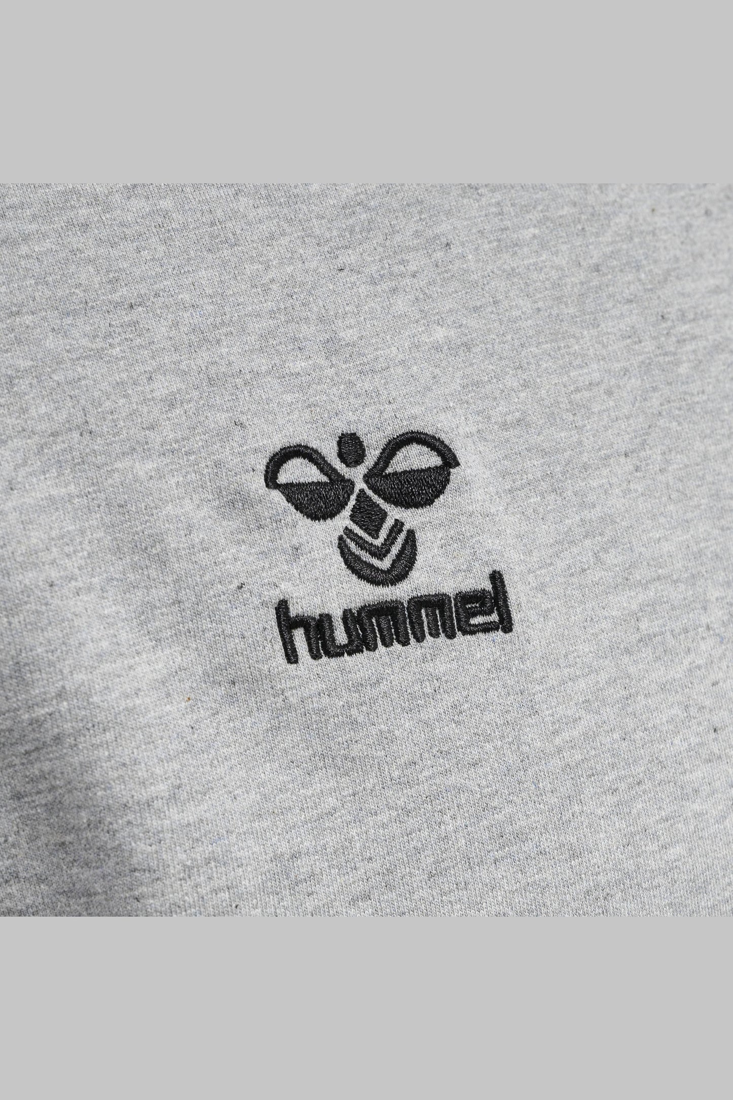 HUMMEL - Hmlmove Grid Cotton Sweatshirt - Grey Melange