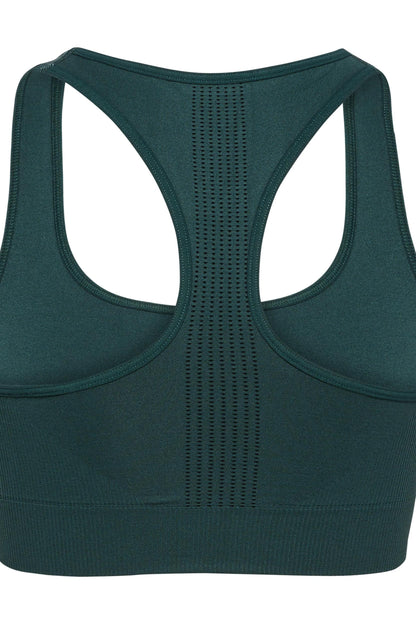 HUMMEL - Hmlmt Shaping Seamless Sports Top - Green Gables