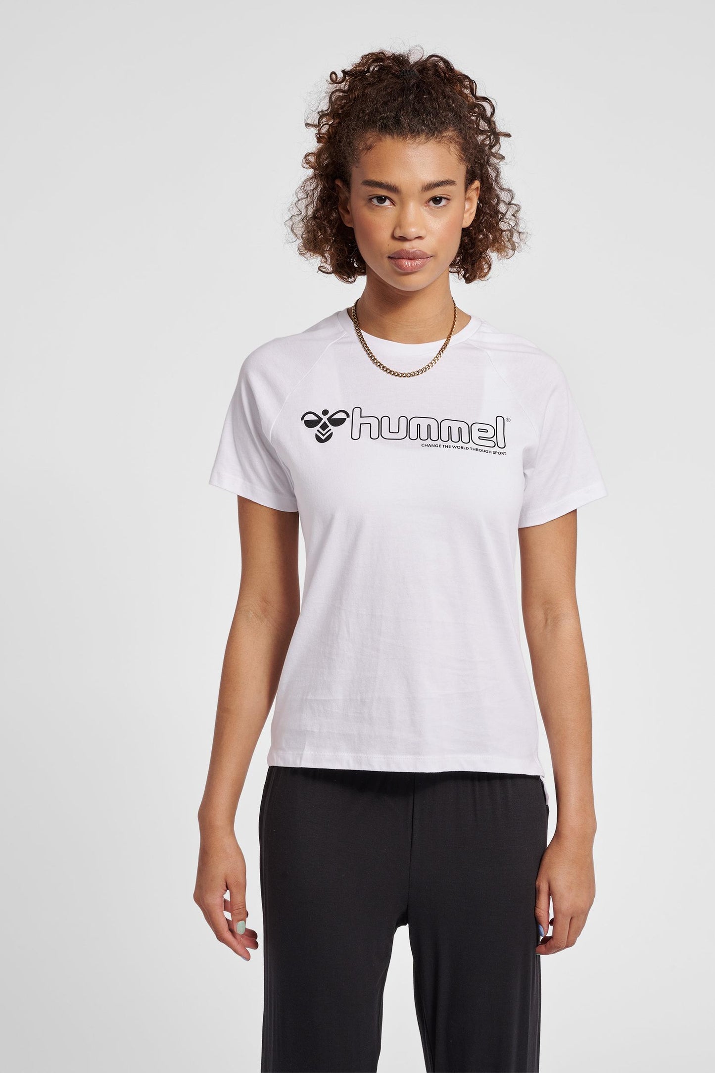 HUMMEL - Hmlnoni 2.0 T-shirt - White