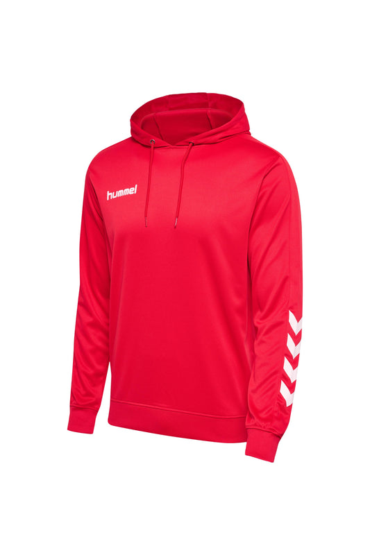 HUMMEL - Hmlpromo Poly Hoodie - True Red