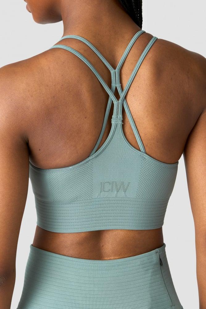 ICANIWILL - Define Seamless Sports Bra - Fog Grey