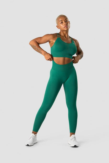 ICANIWILL - Define Seamless V-shape Tights - Winter Green