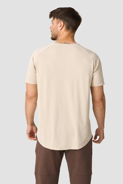 ICANIWILL - Stride Raglan T-shirt - Beige