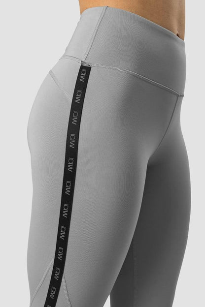 ICANIWILL - Ultimate Training Logo Tights - Grey