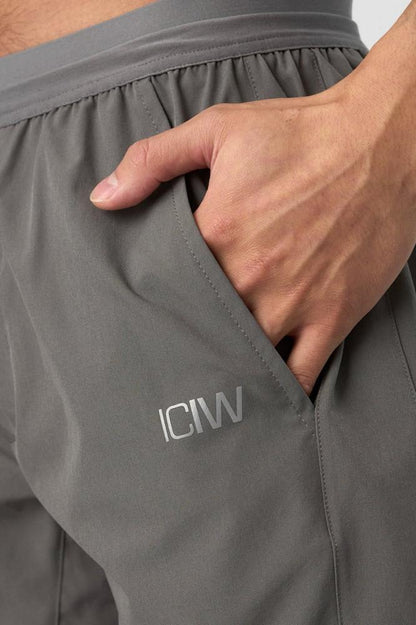 ICANIWILL - Workout 2-in-1 Shorts - Dark Grey