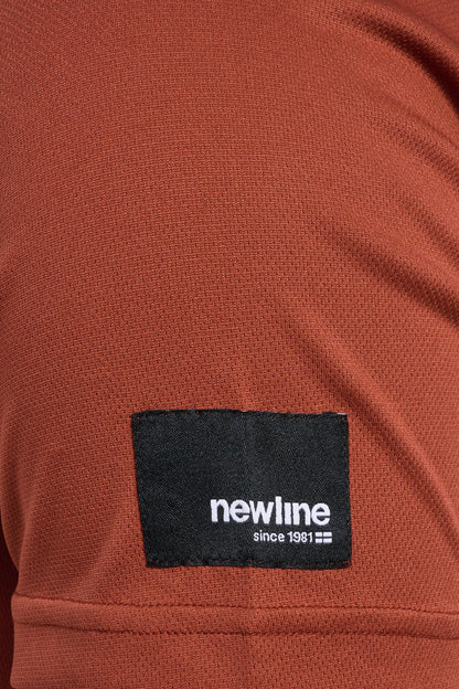 NEWLINE - Nwlcharge Mesh T-shirt - Burnt Henna