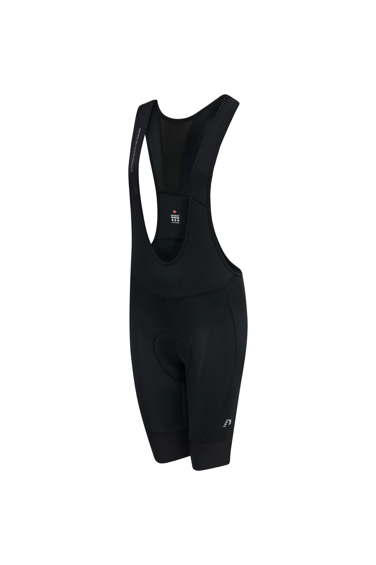 NEWLINE - Womens Core Bike Panel Bib Shorts - Black