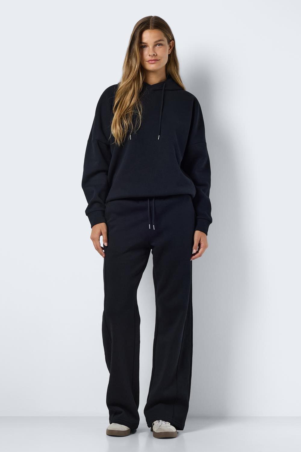 NOISY MAY - Alden Nw Loose Sweatpants - Black