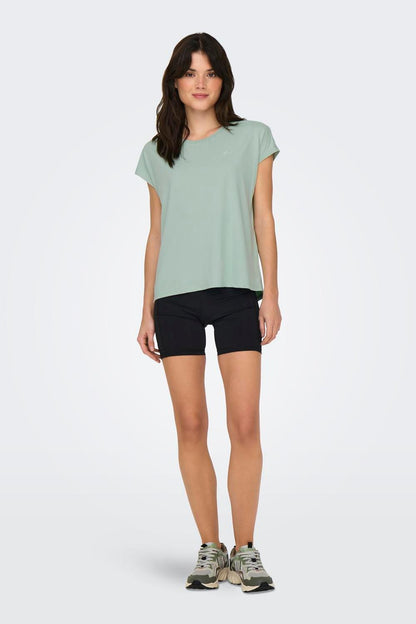 ONLYPLAY - Aubree Life On Ss Bat Loose Tee - Green