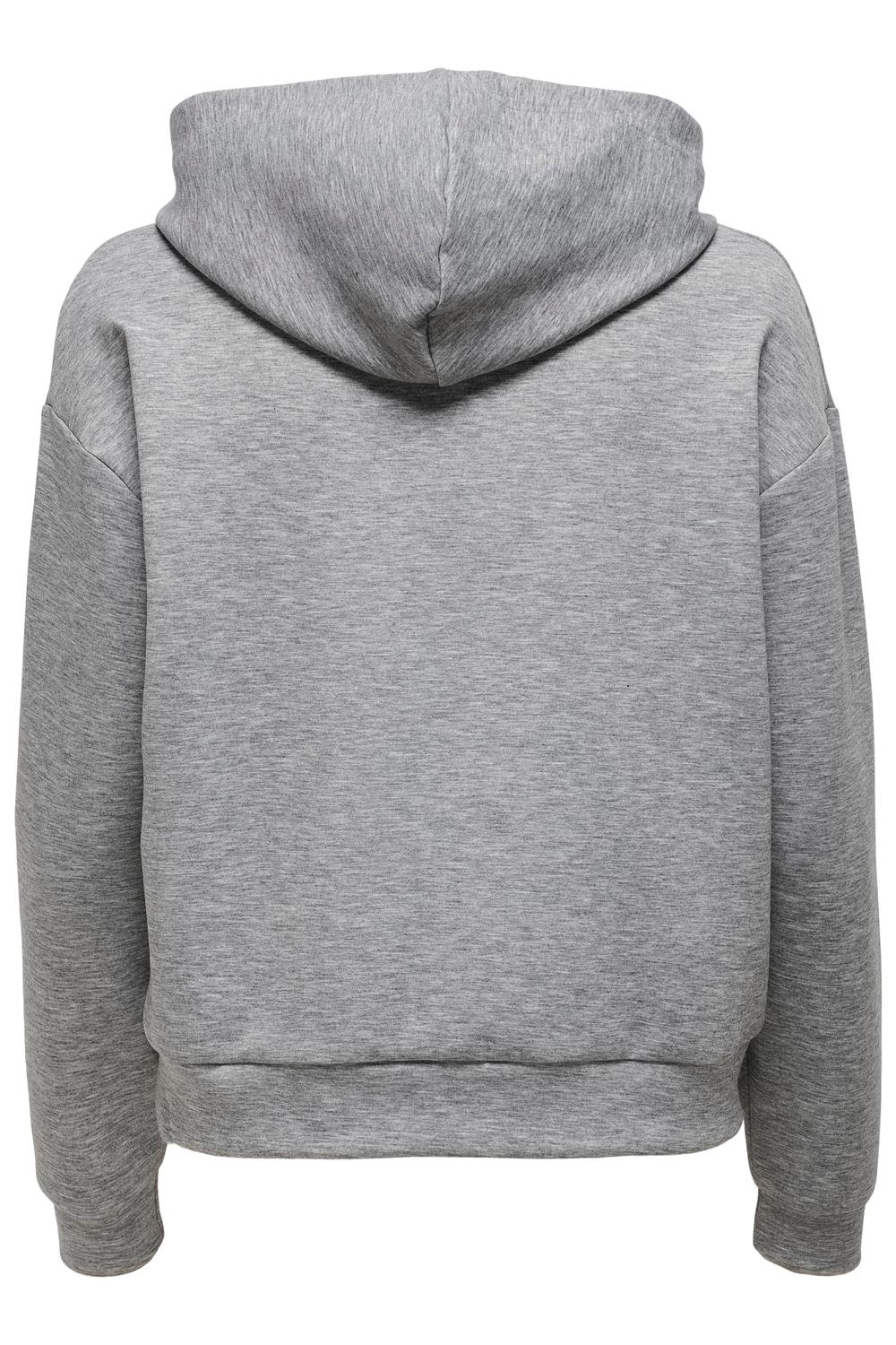 ONLYPLAY - Lounge Life Hood Ls Swt - Grey