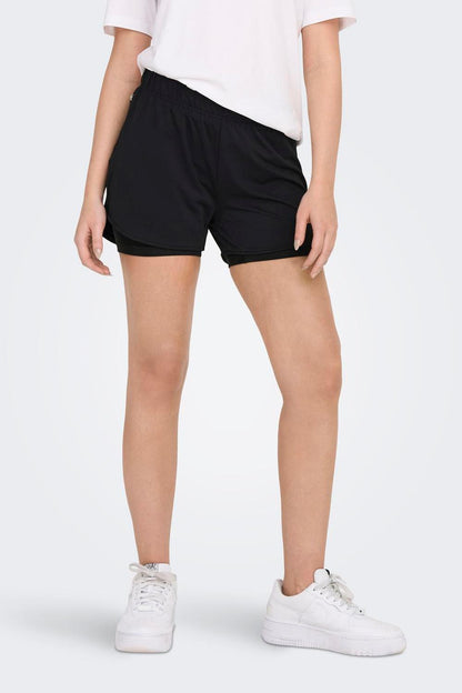 ONLYPLAY - Mila-2 Life Mw Loose Pck Shorts - Black