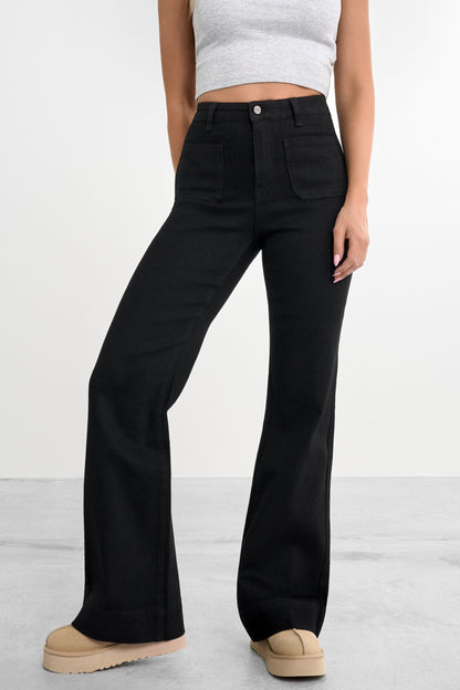Retro flared jeans