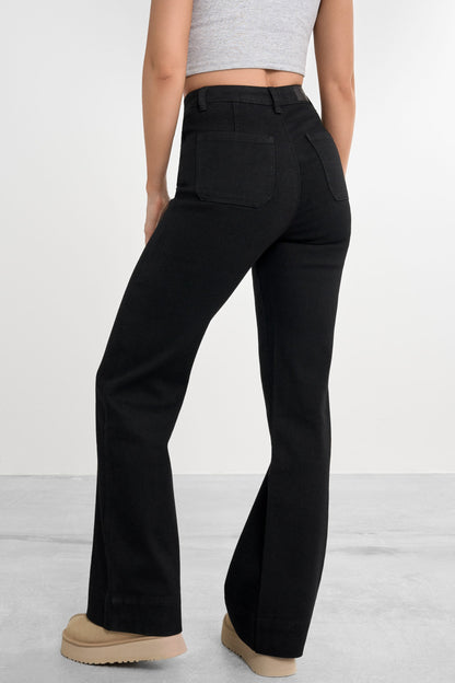 Retro flared jeans