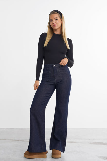 Retro flared jeans