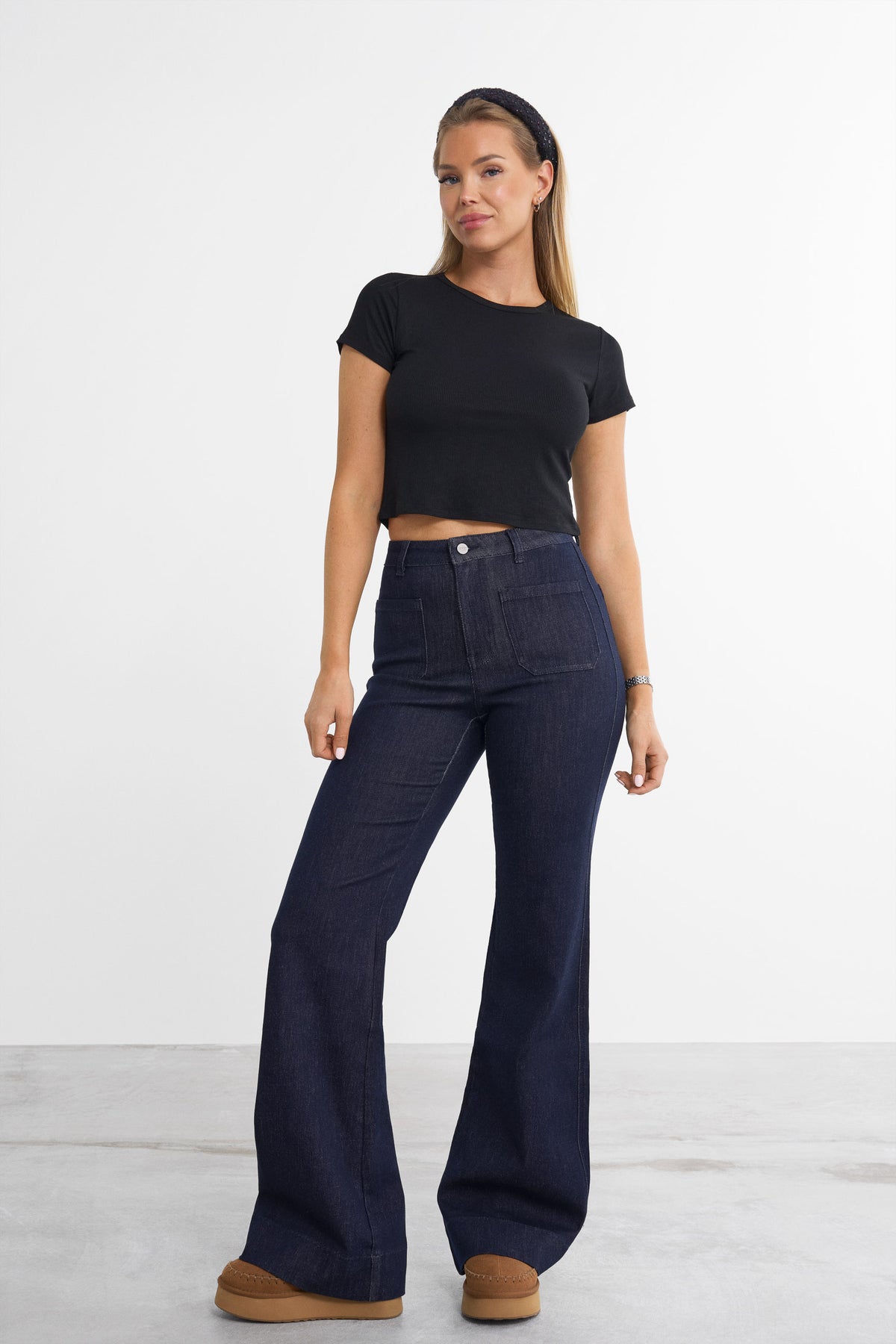 Retro flared jeans