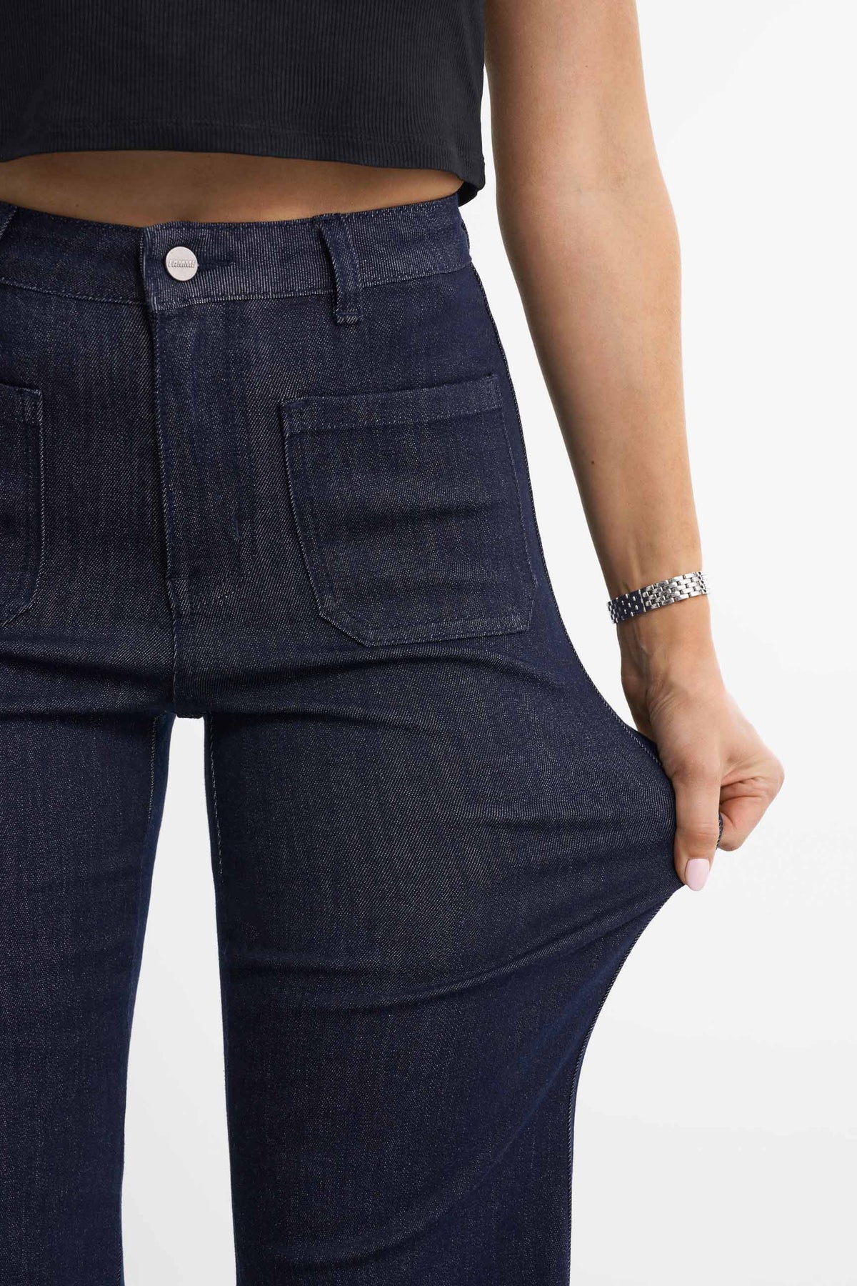 Retro flared jeans