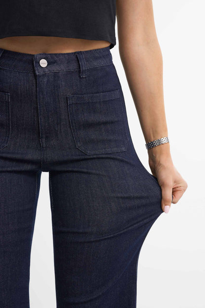 Retro flared jeans