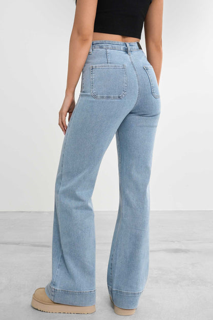 Retro flared jeans