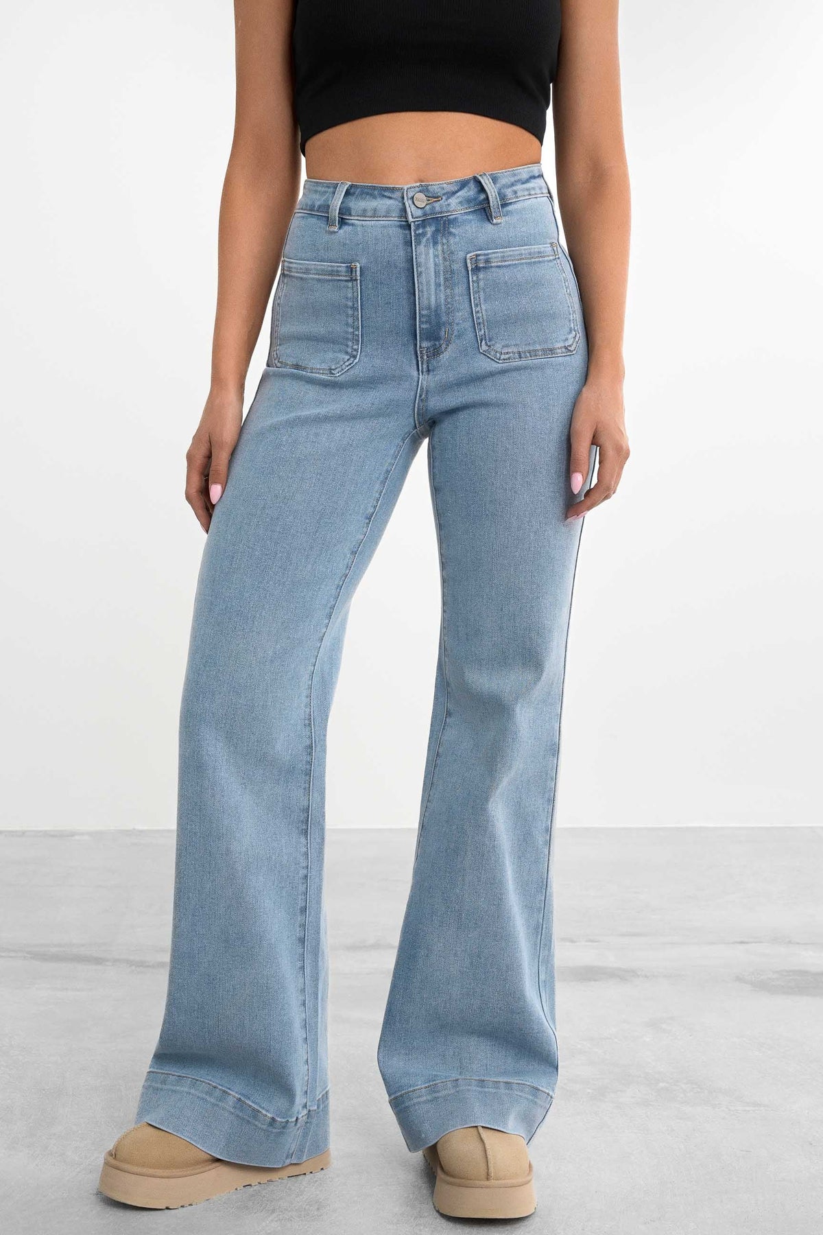 Retro flared jeans