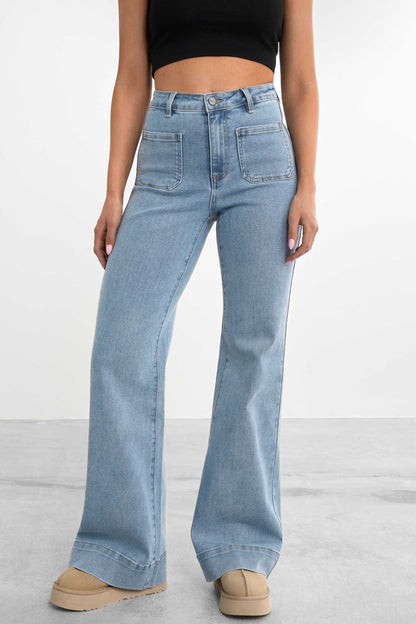 Retro flared jeans