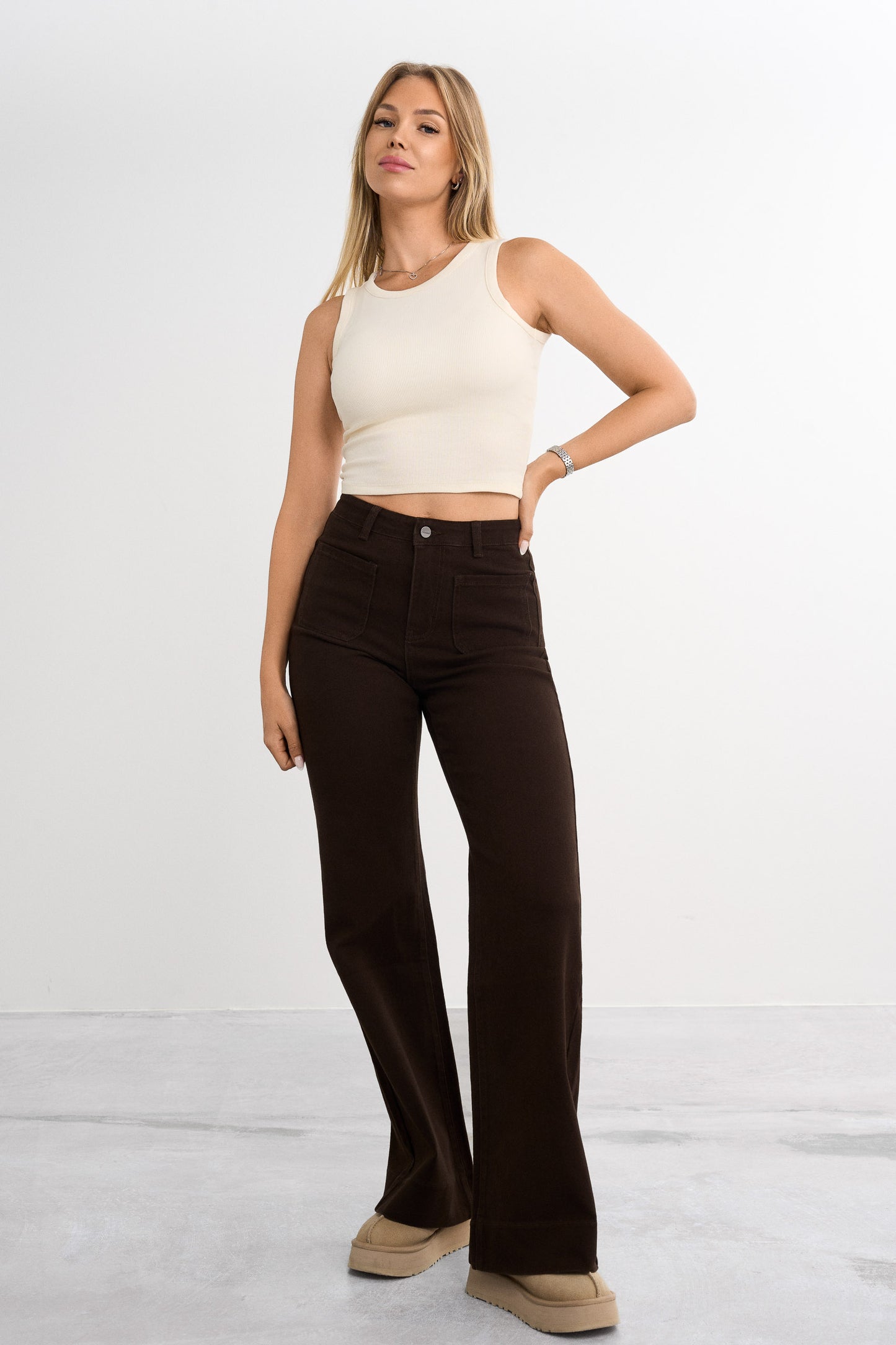 Retro flared jeans