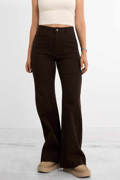 Retro flared jeans