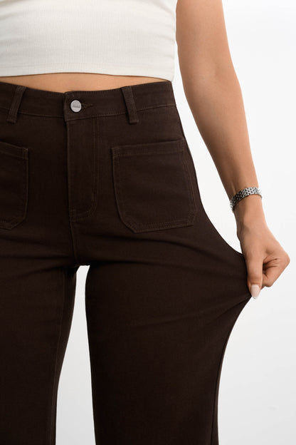 Retro flared jeans