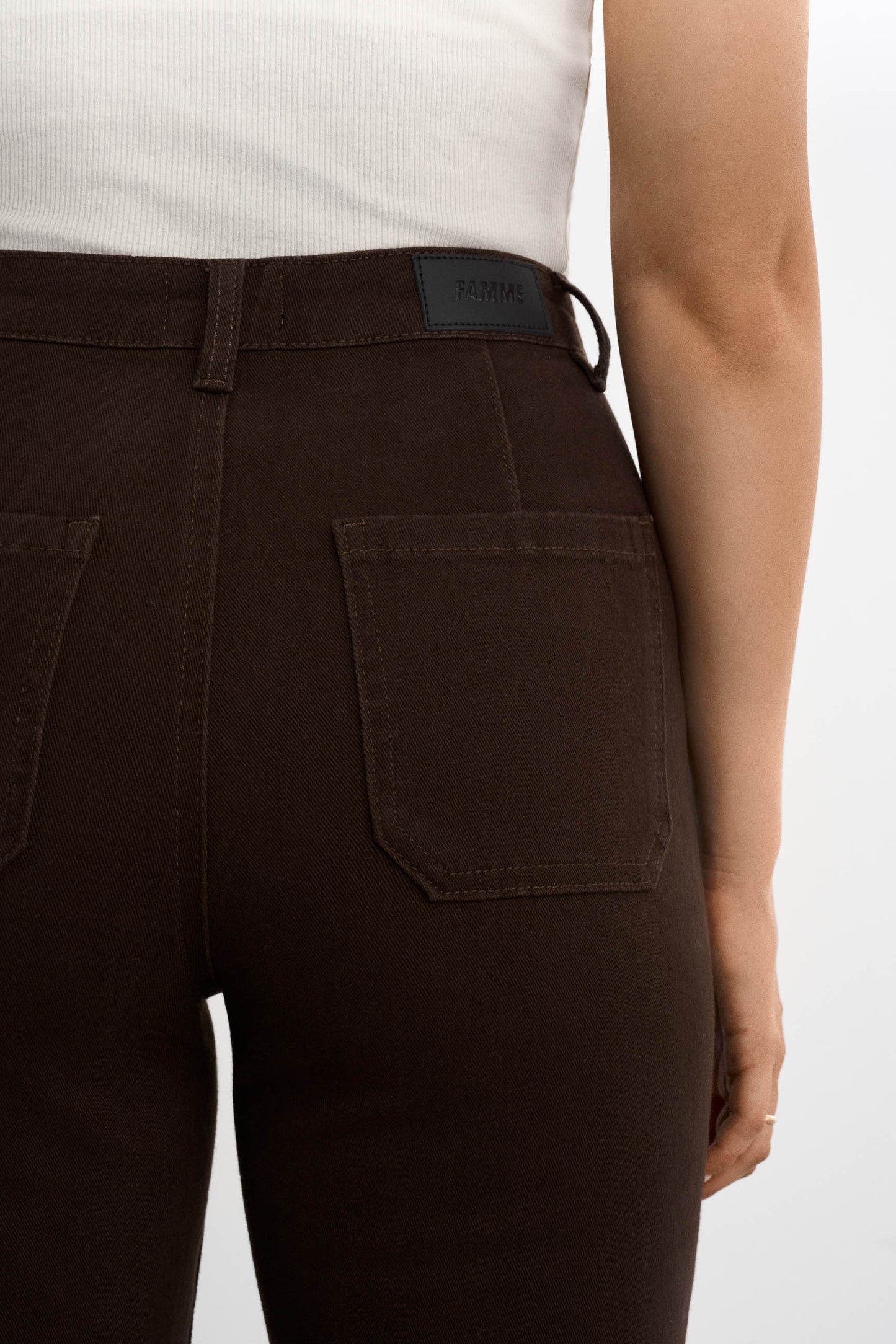 Retro flared jeans