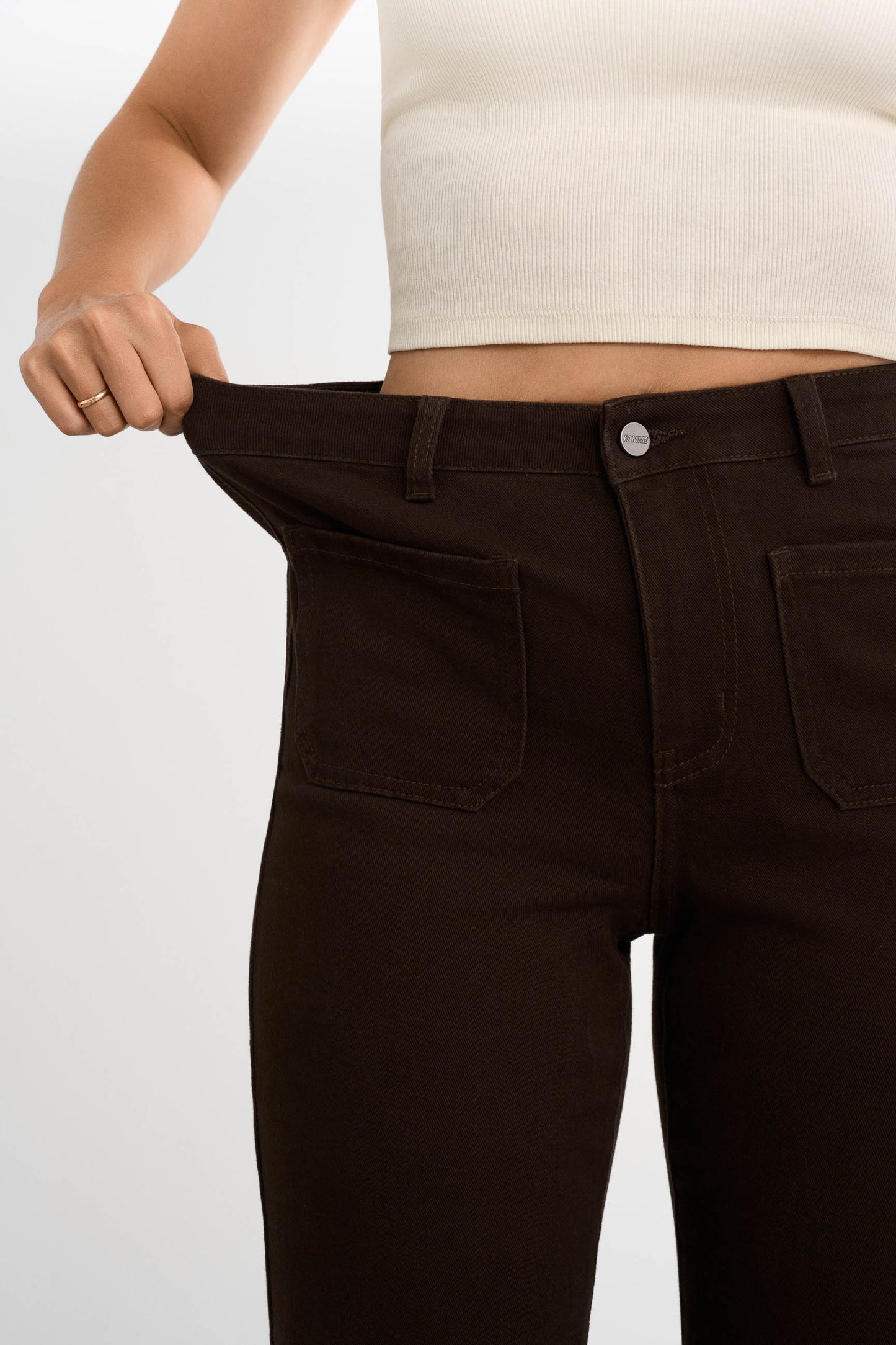 Retro flared jeans